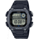 Casio Outdoor Digital Watch w/200 Meter WR, World Time, 10-Year Battery and Resin Strap - Mens, Black, One Size, DW-291HX-1AV