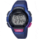 Casio Outdoor Ladies Runner Series Watch, Black/Blue, LWS1000H-2AV