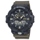 Casio Tactical G-Shock Large 53mm Analog-Digital Watch w/Black Case - Mens, Green, One Size, GA-710TU-1A3CR