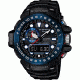 Casio Tactical Gulfmaster Solar Atomic All Sensor Watch, Black, GWN1000B-1B