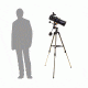 OpticsPlanet Exclusive Celestron AstroMaster 114EQ Telescope w/ Motor Drive 31042-OP