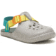 Chaco Chillos Clog Sandals - Kids, Gray Multi, 2, Medium, JCH180361-2