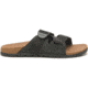 Chaco Lowdown Leather Slide - Womens, Black, 8, JCH109412-M-8
