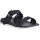Chaco Lowdown Slide - Womens, Black, 12, Medium, JCH107854-12