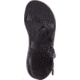 Chaco ZCloud - Womens, Solid Black, Wide, 05.0, J107366W-05.0