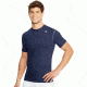 Champion Mens Competitor Double Dry Short Sleeve Compression T-Shirt, Navy, 2XL T628 2XL NY