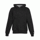 Champion Mens Cotton Max 1/4 Zip Pullover Hoodie, Black, Small S185 S BK