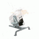Champion Traps and Targets Wheely Bird/ Workhorse Wobble Base, Grey, 40924