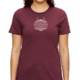 Christensen Arms Antler Wordmark SS Tee - Womens, Deep Rose, XL, 730-CA107-40-01-702-05