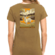 Christensen Arms Buck Valley SS Tee - Womens, Dark Khaki, M, 730-CA113-40-01-600-03