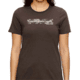 Christensen Arms Camo Wordmark SS Tee - Womens, Coffee, L, 730-CA105-40-01-501-04