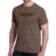 Christensen Arms Compass Wordmark SS Tee - Mens, Coffee, S, 730-CA066-40-00-501-02