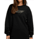 Christensen Arms Ram Skull Crew Sweatshirt - Womens, Black, L, 730-CA122-80-01-000-04