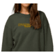 Christensen Arms Worldclass Wordmark Crew Sweatshirt - Womens, Olive, 2X, 730-CA121-80-01-200-06