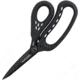 Clauss Blackline Carbide Shears, 9 overall, Black synthetic handles, 20374