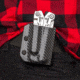 Clip &amp; Carry Kydex Sheath for the Gerber Suspension NXT, Carbon Fiber Black, GSUSP-NXT-CF-BLK