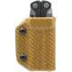 Clip &amp; Carry Kydex Sheath for the Leatherman Charge / +, Carbon Fiber Brown, LCHARGE-CF-BRN
