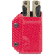 Clip &amp; Carry Kydex Sheath for the Leatherman OHT, Carbon Fiber Red, LOHT-CF-RED