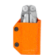 Clip &amp; Carry Kydex Sheath for the Leatherman Wave / Wave+, Carbon Fiber Orange, LWAVE-CF-ORNG