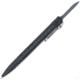 CobraTec Knives CNCOTFPBLKGEN2 Tactical Pen Gen II Black Aluminum D2 Steel Blade