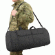 Mercury Tactical Garment Duffle Bag, Black, 25inx12inx11in, MRC9955-BK