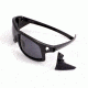 Cold Steel Battle Shades Mark I Sunglasses, Black Gloss Frame, Gray Lens, CS-EW11