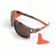 Cold Steel Battle Shades Mark I Sunglasses,Camo Frame,Brown Lens EW12