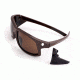 Cold Steel Battle Shades Mark I Sunglasses,Dark Matte Brown,Brown Lens EW13M