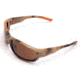 Cold Steel Battle Shades Mark II Sunglasses,Camo Frame,Brown Lens EW22