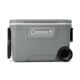 Coleman 316 Series 62-Quart Wheeled Hard Cooler - Ship In Own Container, Rock Gray/White/Rock Gray, CM1010810001-5