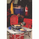 Coleman EI Fold N Go 1-Burner Propane Grill, Red 2000020932
