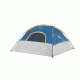 Coleman Flatiron 3-Person Instant Dome Tent W/ Integrated Rainfly, Blue / Gray, 7 x 7 ft 2000024692
