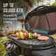 Coleman Roadtrip X-Cursion Grill, Orange, CM1010910002-15