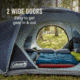 Coleman Skydome Tent 10 Person Blue Nights 5 Minute Setup