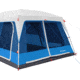 Columbia 10 Person Mammoth Creek Cabin Tent, Blue/Dark Blue/Graphite/Gray/Orange, 30640