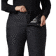 Columbia Bugaboo OH Pant, Black, Black, 1X, Regular Inseam - Womens, 1623353011-1X-R