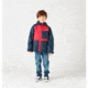 Columbia Casual Slopes Jacket - Boys, Mountain Red Heather, Coll Navy Heather, Small, 1801301613-S