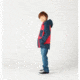 Columbia Casual Slopes Jacket - Boys, Mountain Red Heather, Coll Navy Heather, Small, 1801301613-S