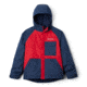 Columbia Casual Slopes Jacket - Boys, Mountain Red Heather, Coll Navy Heather, Small, 1801301613-S
