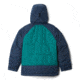 Columbia Casual Slopes Jacket - Boys, Pine Green Heather, Coll Navy Heather, Extra Large, 1801301363-XL