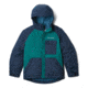 Columbia Casual Slopes Jacket - Boys, Pine Green Heather, Coll Navy Heather, Extra Large, 1801301363-XL