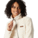 Columbia Fire Side II Sherpa Full Zip Fleece - Womens, Chalk, Medium, 1819791191ChalkM