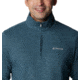 Columbia Great Hart Mountain III Half Zip Sweatshirt - Mens, Night Wave Heather, Large, 1625231414NgtWveHthL