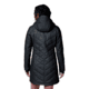 Columbia Heavenly Long Hooded Jacket - Womens, Black, L, 1738161-012-L