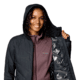 Columbia Heavenly Long Hooded Jacket - Womens, Black, L, 1738161-012-L