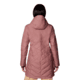Columbia Heavenly Long Hooded Jacket - Womens, Fig, S, 1738161-609-S