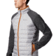 Columbia Lake 22 Hybrid Down Jacket - Mens, Columbia Grey, Shark, Large, 1864604039-L