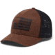 Columbia Mesh Tree Flag Ball Cap, Tobacco/Black, Small/Medium, 1837101-256-S/M