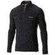 Columbia Midweight Stretch Long Sleeve Half Zip - Mens, Black, Medium, 1638571010-M