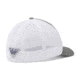 Columbia PFG Mesh Fish Flag Ball Cap, Titanium/White, 2XL, 1836811049Ttnm,WhtXXL